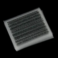 מניקור פרח מדבקות 3D עם פלסטיק שחור תחרה שחור ולבן עם דפוס תחרה 30(China)