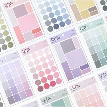 4pcs of Gradient Pure Color Decorative Stickers Scrapbook Office Planner Index Stickers
4pcs of Gradient Pure Color Decorative Stickers Scrapbook Office Planner Index Stickers