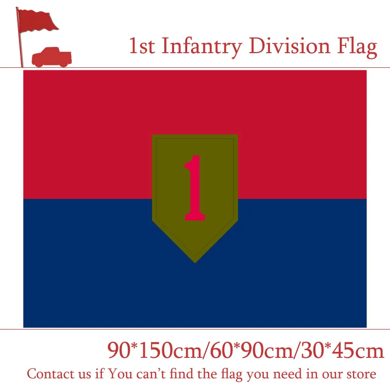 

Free shipping 3x5 Feet U.S.A 1st 2nd 3rd Infantry Division Flag 30*45cm Car Flag 90*150cm 60*90cm For Office