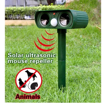 Garden Ultrasonic Animal Chaser Repeller Repellent Cat Dog Fox Mouse Deterrent Solar Powered Scarer Repellent For Outdoor Use
Garden Ultrasonic Animal Chaser Repeller Repellent Cat Dog Fox Mouse Deterrent Solar Powered Scarer Repellent For Outdoor Use
