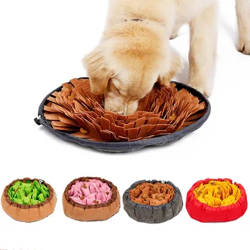 Pet Dog Toys Round Pet Sniffing Pad Washable Training Blanket Feeding Mat Piecing Multi-color Dog Toys
Pet Dog Toys Round Pet Sniffing Pad Washable Training Blanket Feeding Mat Piecing Multi-color Dog Toys