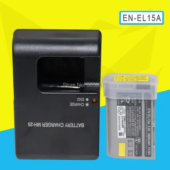 1pc EN-EL15A ENEL15A EN EL15A Battery Pack For Nikon Camera D850 D7000 D600 D810 D750 D610 D7500 D7200 With MH-25A charger
1pc EN-EL15A ENEL15A EN EL15A Battery Pack For Nikon Camera D850 D7000 D600 D810 D750 D610 D7500 D7200 With MH-25A charger