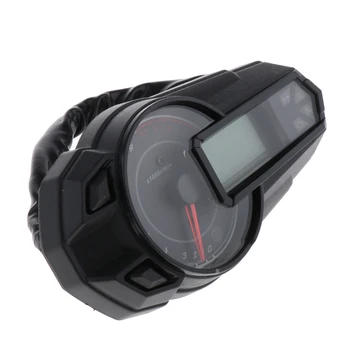 Universal Motorcycle Dashboard - LCD Digital Motorcycle Odometer Speedometer Tachometer, 12000RPH
Universal Motorcycle Dashboard - LCD Digital Motorcycle Odometer Speedometer Tachometer, 12000RPH