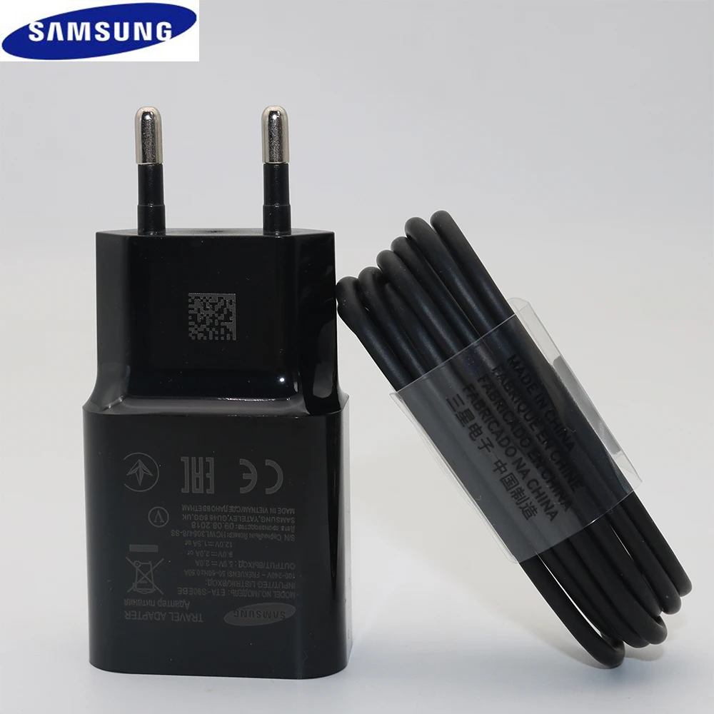 Samsung Quick Charger 3.0 For Samsung Galaxy S9 S8 Plus Note 8 9 EU Plug Real Fast Charger Travel Charger Adapter Type-C Cable 9V2A&5V2A
Samsung Quick Charger 3.0 For Samsung Galaxy S9 S8 Plus Note 8 9 EU Plug Real Fast Charger Travel Charger Adapter Type-C Cable 9V2A&5V2A