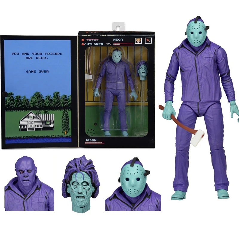 18cm Original NECA Friday the 13th Destroy Jason Video Game Power Play Version PVC Action Figures Collection Toy Doll
18cm Original NECA Friday the 13th Destroy Jason Video Game Power Play Version PVC Action Figures Collection Toy Doll