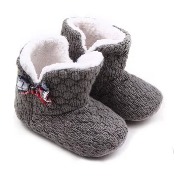 Cute Bowknot Baby Boots Knitted Soft Sole Snow Warm Boots For Newborn Infant Toddler Winter Baby Girl Boy Shoes
Cute Bowknot Baby Boots Knitted Soft Sole Snow Warm Boots For Newborn Infant Toddler Winter Baby Girl Boy Shoes