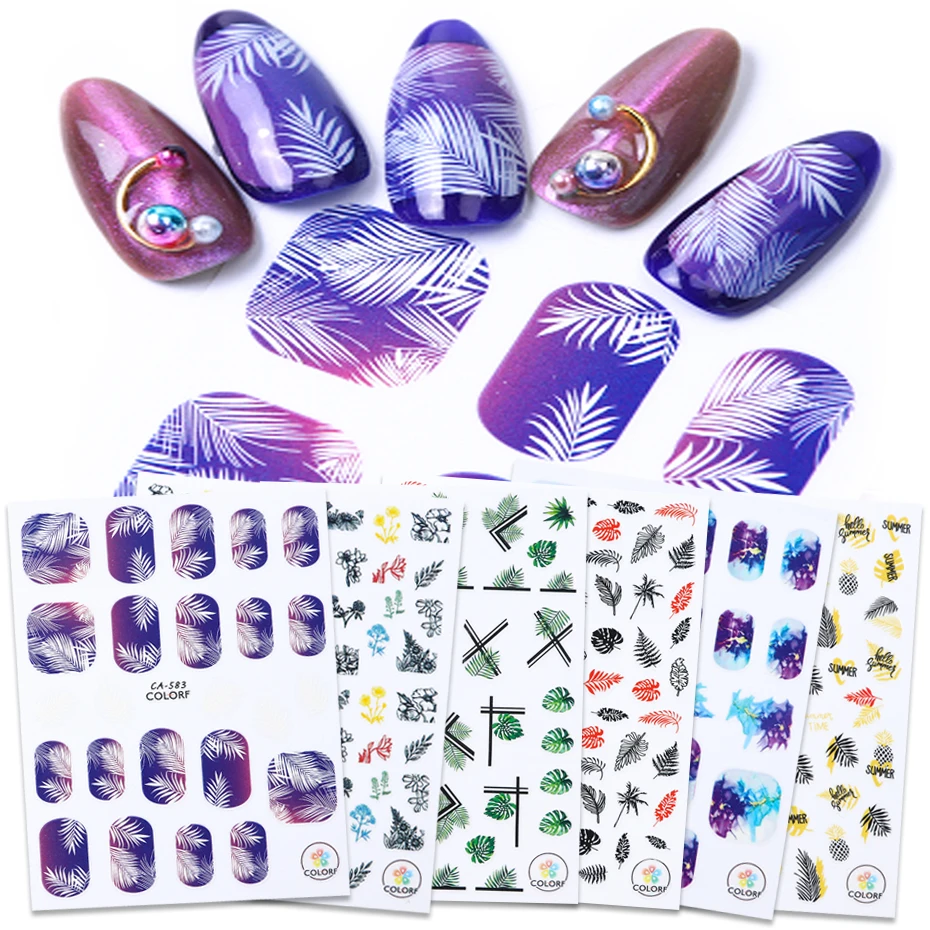 1pcs 3D Colorful Flowers Nail Art Stickers Mix Green Leaves Letter Full Cover Adhesive Decal Slider Manicure Decor BECA534-584-1
1pcs 3D Colorful Flowers Nail Art Stickers Mix Green Leaves Letter Full Cover Adhesive Decal Slider Manicure Decor BECA534-584-1