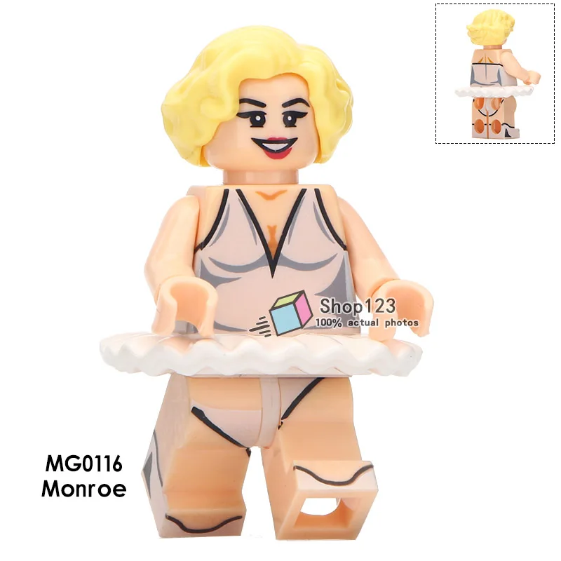 20 pcs/lot Marilyn Monroe Celebrity Stars Hilary Clinton Famous People Bricks Building Blocks Toys For Children
20 pcs/lot Marilyn Monroe Celebrity Stars Hilary Clinton Famous People Bricks Building Blocks Toys For Children