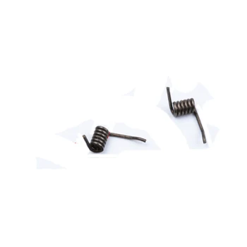 2pcs wire diameter 1.3mm outer diameter 6mm number of turns 6 ring springs torsion spring 21mm/11mm corner length
2pcs wire diameter 1.3mm outer diameter 6mm number of turns 6 ring springs torsion spring 21mm/11mm corner length