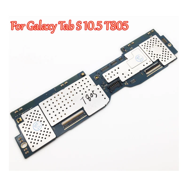 Tested Full Work Unlock Motherboard For Samsung Galaxy Tab S 10.5 T805 Logic Circuit Electronic Panel From Original Phone
Tested Full Work Unlock Motherboard For Samsung Galaxy Tab S 10.5 T805 Logic Circuit Electronic Panel From Original Phone