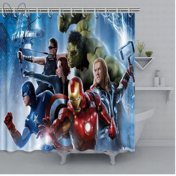 APLYSIA Iron Man Bathroom Curtain Cartoon Series Mildew-proof Polyester Fabric Shower Curtain For Kids Decor
APLYSIA Iron Man Bathroom Curtain Cartoon Series Mildew-proof Polyester Fabric Shower Curtain For Kids Decor