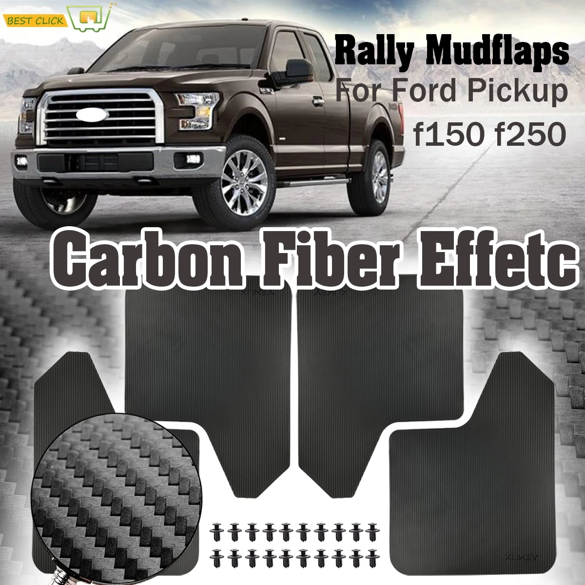 Для Ford F Series F150 F250 Lobo Ranger T6 T7 MK2 4X4 Raptor Wildtrak Everest Брызговики крыло