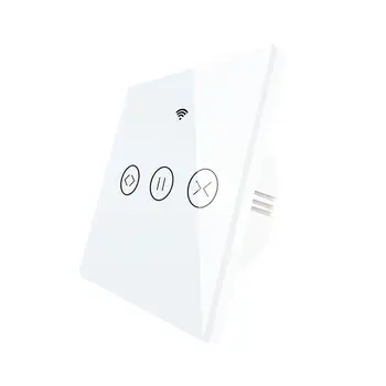 Hot Sale WiFi Smart Curtain Switch Delicate Design Life Tuya for Electric Motorized Curtain Blind Roller Shutter Switch
Hot Sale WiFi Smart Curtain Switch Delicate Design Life Tuya for Electric Motorized Curtain Blind Roller Shutter Switch