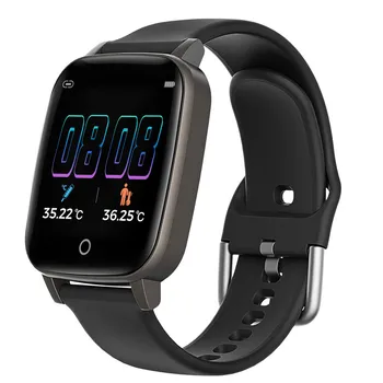 T1 Smart Watch 1.3 Inch Body Temperature Measurement Monitor Heart Rate Sleep Measure Reminder Message Fitness Tracker
T1 Smart Watch 1.3 Inch Body Temperature Measurement Monitor Heart Rate Sleep Measure Reminder Message Fitness Tracker