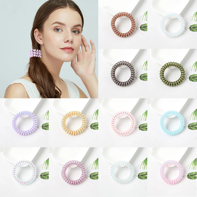 1 Pcs Elastic Hair Bands for Women Hair Accessories Girl's Cord Spiral Hair Ties Ponytail Holders Cute Hair Band 2020 
1 Pcs Elastic Hair Bands for Women Hair Accessories Girl's Cord Spiral Hair Ties Ponytail Holders Cute Hair Band 2020