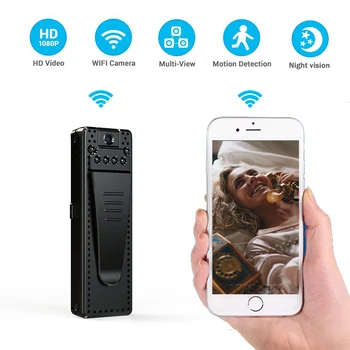 1080P Wifi Mini Camera IR Night Vision Body Car Camcorder Motion Detect Video Recorder Micro Secret Cam Support Hidden TF Card
1080P Wifi Mini Camera IR Night Vision Body Car Camcorder Motion Detect Video Recorder Micro Secret Cam Support Hidden TF Card