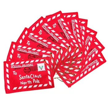 10 Pcs Envelope Ornaments Christmas Ornament Money Holder Christmas Card 67JB
10 Pcs Envelope Ornaments Christmas Ornament Money Holder Christmas Card 67JB