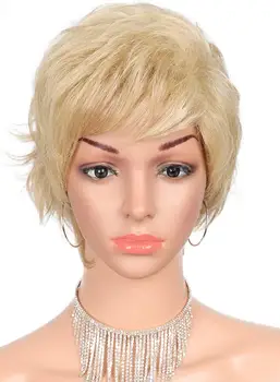 Youthfee 4” Ombre Brown to Blonde Short Wigs Synthetic Hair Wigs with Side Bangs for White Skin Women Natural Curly Hair
Youthfee 4” Ombre Brown to Blonde Short Wigs Synthetic Hair Wigs with Side Bangs for White Skin Women Natural Curly Hair