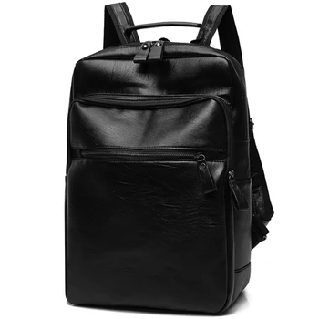 HOT-Fashion Leather Backpack Men Waterproof Backpack Men Travel Business Backpack Laptop PU Bag
HOT-Fashion Leather Backpack Men Waterproof Backpack Men Travel Business Backpack Laptop PU Bag