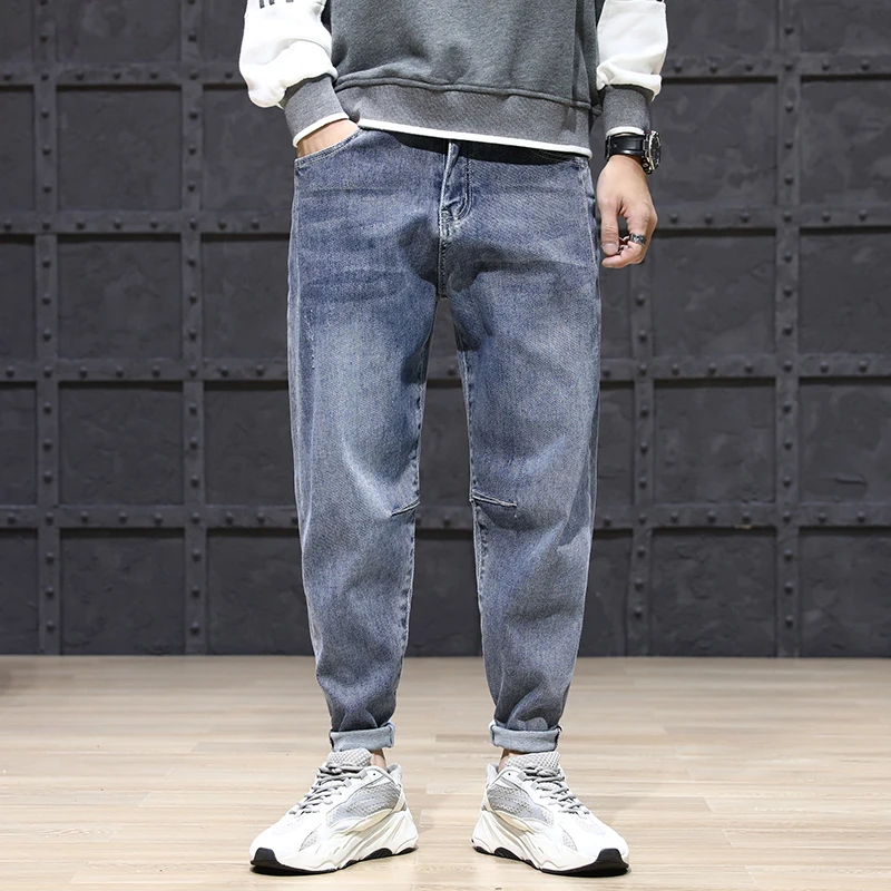 Japanese Vintage Fashion Men Jeans Loose Fit Spliced Designer Harem Pants Hombre Streetwear Hip Hop Jeans Men Wide Leg Trousers
Japanese Vintage Fashion Men Jeans Loose Fit Spliced Designer Harem Pants Hombre Streetwear Hip Hop Jeans Men Wide Leg Trousers