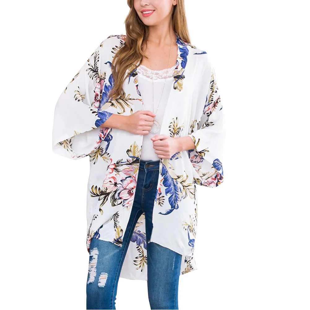 2019 Summer Sunproof Cardigan Fashion Women Printing Chiffon Bikini Cover Up Cardigan Coat Casual Style For Charming Women Oc25
2019 Summer Sunproof Cardigan Fashion Women Printing Chiffon Bikini Cover Up Cardigan Coat Casual Style For Charming Women Oc25