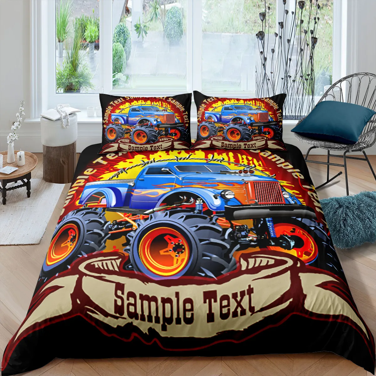Home Textiles Luxury 3D Off-road Truck Print Duvet Cover Set 2/3 Pcs Pillowcase Kids Bedding Set AU/EU/UK/US Queen and King Size
Home Textiles Luxury 3D Off-road Truck Print Duvet Cover Set 2/3 Pcs Pillowcase Kids Bedding Set AU/EU/UK/US Queen and King Size