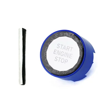 Blue Car Start Stop Engine Button Switch Cover Crystal Suitable For BMW 2 Series F22 F23 2015-2016 Car Interior Button Cover
Blue Car Start Stop Engine Button Switch Cover Crystal Suitable For BMW 2 Series F22 F23 2015-2016 Car Interior Button Cover