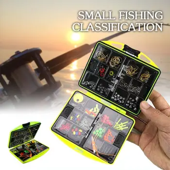 Portable Fishing Tackle Box Assorted Tackle Box Colour Decoy Angling Tools Swivels Clamp Hooks Fishing Bait Set Practical
Portable Fishing Tackle Box Assorted Tackle Box Colour Decoy Angling Tools Swivels Clamp Hooks Fishing Bait Set Practical