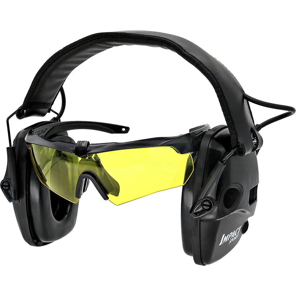 Electronic Shooting Headphone Noise reduction Sound amplification Tactical Hearing Protection Headset Sightlines Ear Pads BK
Electronic Shooting Headphone Noise reduction Sound amplification Tactical Hearing Protection Headset Sightlines Ear Pads BK