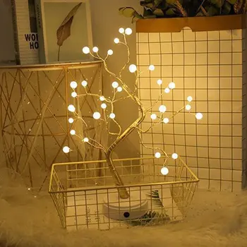 Creative Led Pearl Tree Light Touch Screen Color Light Copper Wire Light Gift Decoration Night Light
Creative Led Pearl Tree Light Touch Screen Color Light Copper Wire Light Gift Decoration Night Light