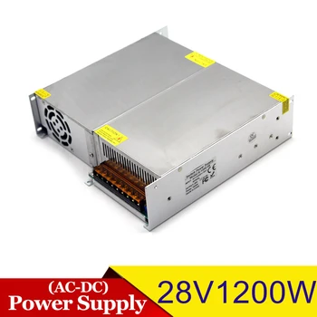 1200W 28V Constant voltage Driver AC to DC28v power supply input 110v 220V AC-DC Power Adapter For for LED light CNC Machinery
1200W 28V Constant voltage Driver AC to DC28v power supply input 110v 220V AC-DC Power Adapter For for LED light CNC Machinery