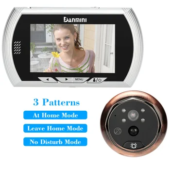 4.3" LCD Digital Peephole Viewer Door Eye Doorbell Video IR Motion Camera Night Vision Home Security
4.3" LCD Digital Peephole Viewer Door Eye Doorbell Video IR Motion Camera Night Vision Home Security