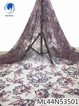 BEAUTIFICAL sequins laces french tulle mesh african lace fabrics 5 yards 2020 net laces ML44N535
BEAUTIFICAL sequins laces french tulle mesh african lace fabrics 5 yards 2020 net laces ML44N535