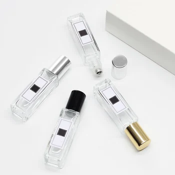 Mini Glass Perfume Bottles Empty Cosmetic Essential Oil Container Portable Travel Essential Oil Bottles with Steel Ball Roller
Mini Glass Perfume Bottles Empty Cosmetic Essential Oil Container Portable Travel Essential Oil Bottles with Steel Ball Roller