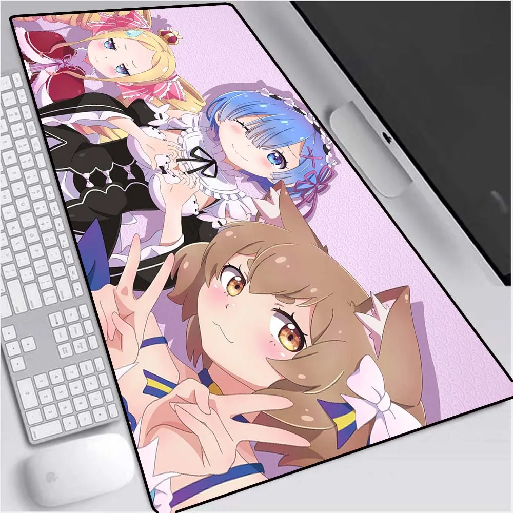 Re Zero Anime Mouse Pad XXL Gamer Desk Mat Computer PC Large Keyboard Pad Gaming MousePad 90x40cm/80x30cm for Laptop Desk Pads
Re Zero Anime Mouse Pad XXL Gamer Desk Mat Computer PC Large Keyboard Pad Gaming MousePad 90x40cm/80x30cm for Laptop Desk Pads