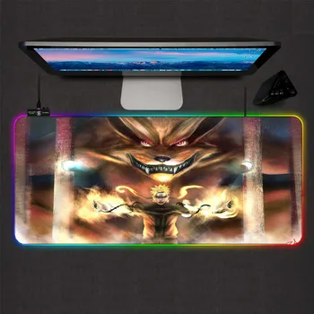 Mairuige Anime Mouse Pad Naruto RGB Large Game Console Lock Mausepads LED Backlight XXL Computer Office Keyboard Game Mouse Pad
Mairuige Anime Mouse Pad Naruto RGB Large Game Console Lock Mausepads LED Backlight XXL Computer Office Keyboard Game Mouse Pad