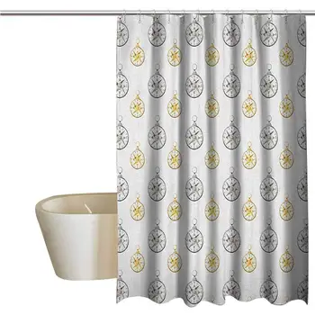 Compass Elegant Shower Curtains Watercolor Windrose Design Vintage Maritime Navigation Cartography Elements Waterproof Fabric
Compass Elegant Shower Curtains Watercolor Windrose Design Vintage Maritime Navigation Cartography Elements Waterproof Fabric