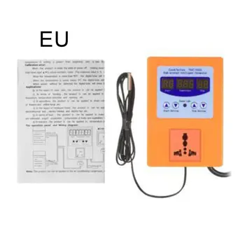 LED Digital Intelligent Pre-wired Temperature Controller Outlet with Sensor Thermostat Heating Cooling Control Switch
LED Digital Intelligent Pre-wired Temperature Controller Outlet with Sensor Thermostat Heating Cooling Control Switch