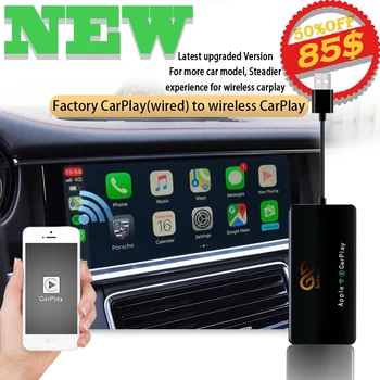 Sinairyu Wireless Carplay Dongle for Porsche VW Hyandai Android Navigation Mini Android Auto USB Activator Car Play Adapter
Sinairyu Wireless Carplay Dongle for Porsche VW Hyandai Android Navigation Mini Android Auto USB Activator Car Play Adapter