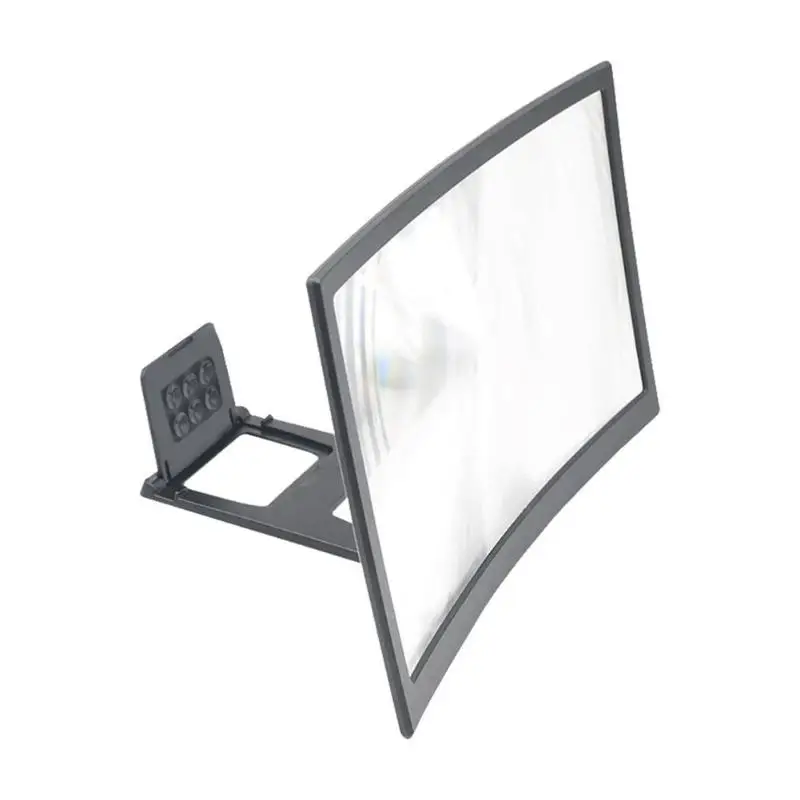 12 inch Curved Mobile Screen Amplifier Phone Screen Magnifier Table Desk Rack Bracket Movie Video Amplifying Holder
12 inch Curved Mobile Screen Amplifier Phone Screen Magnifier Table Desk Rack Bracket Movie Video Amplifying Holder
