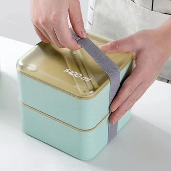 Lunch Box Double Layer PP Material Food Box Microwave Heating Portable Dinner Food Picnic School Container Box
Lunch Box Double Layer PP Material Food Box Microwave Heating Portable Dinner Food Picnic School Container Box