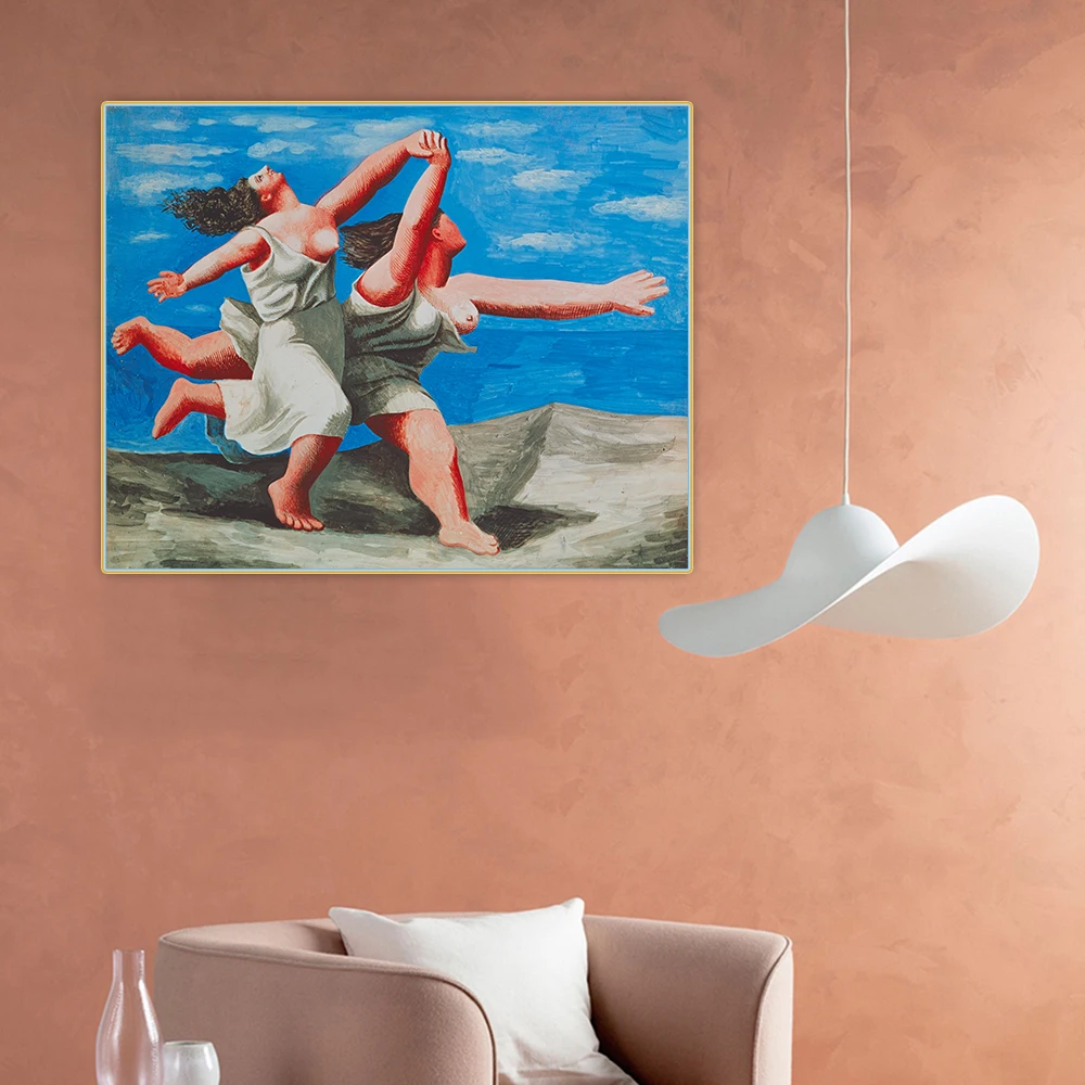 Citon Pablo Picasso《Two Women Running on the Beach》Canvas Art Oil Painting Artwork Decorative Picture Wall Decor Home Decoration
Citon Pablo Picasso《Two Women Running on the Beach》Canvas Art Oil Painting Artwork Decorative Picture Wall Decor Home Decoration