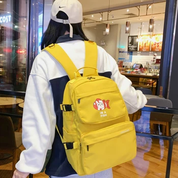 New 2020 Cute print Simple and stylish portable Large capacity schoolbag Backpack campus Student backpack
New 2020 Cute print Simple and stylish portable Large capacity schoolbag Backpack campus Student backpack