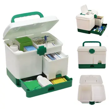 24 Grid Large Capacity Household Portable 3 Layer Medical Drawer Health Care Box First Aid Kit Plastic Storage Box
24 Grid Large Capacity Household Portable 3 Layer Medical Drawer Health Care Box First Aid Kit Plastic Storage Box