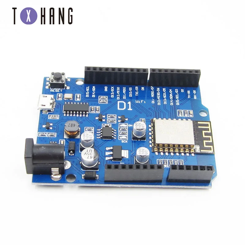 CH340 WiFi wireless electronic product development board ESP8266 ESP-12E IDE UNO R3 for compatible driver module1A24VCompatible
CH340 WiFi wireless electronic product development board ESP8266 ESP-12E IDE UNO R3 for compatible driver module1A24VCompatible