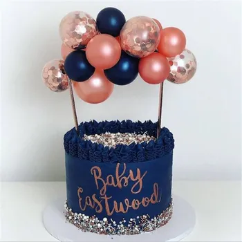 5 Inch Confetti Balloon Cake Toppers Mini Latex Balloon Craft DIY Cake Toppers Christmas Birthday Cake Wedding Decoration-S
5 Inch Confetti Balloon Cake Toppers Mini Latex Balloon Craft DIY Cake Toppers Christmas Birthday Cake Wedding Decoration-S
