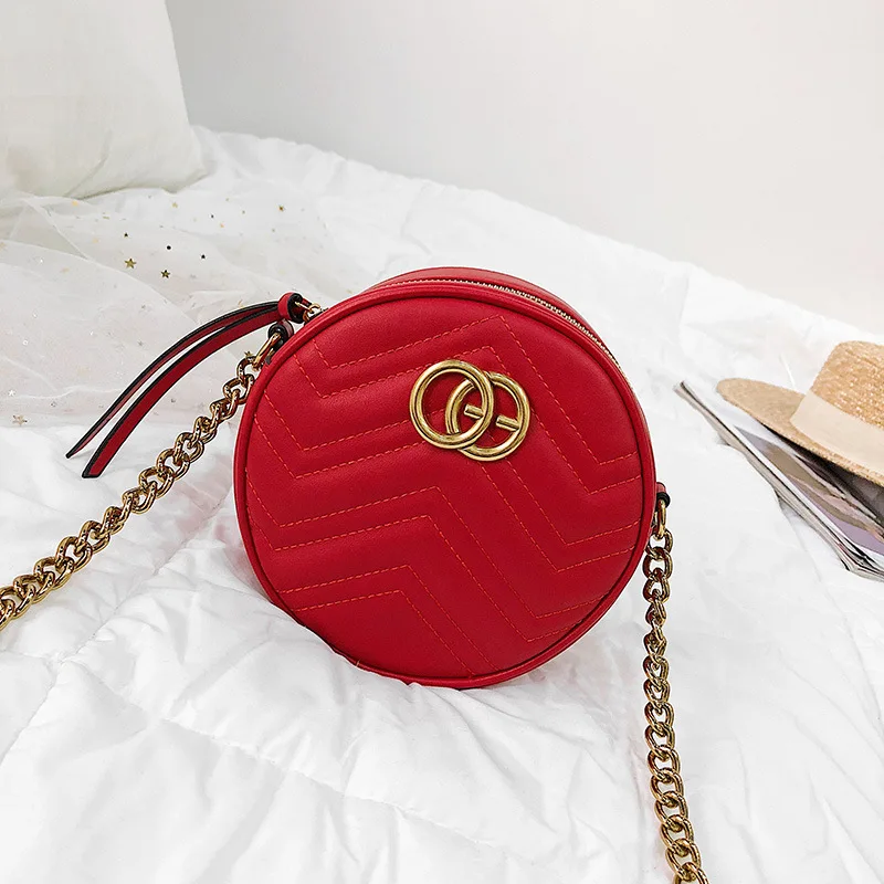 WOMEN'S Bag 2019 New Style Fashion Spring And Summer Korean-style Small round Bag Versatile Shoulder Chain Bags
WOMEN'S Bag 2019 New Style Fashion Spring And Summer Korean-style Small round Bag Versatile Shoulder Chain Bags