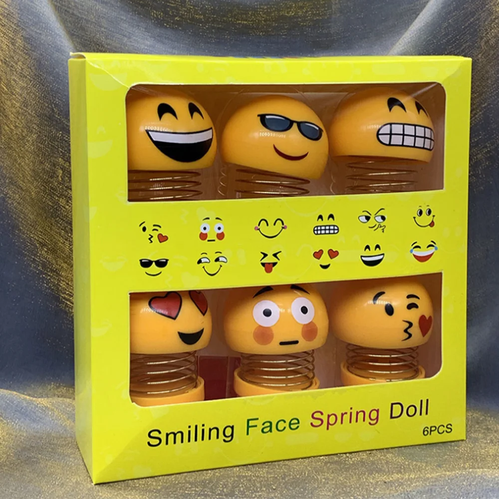 Shaking toys car accessories shaking heads nodding dolls cute cartoons funny shaking heads robot expression packs cute ca
Shaking toys car accessories shaking heads nodding dolls cute cartoons funny shaking heads robot expression packs cute ca