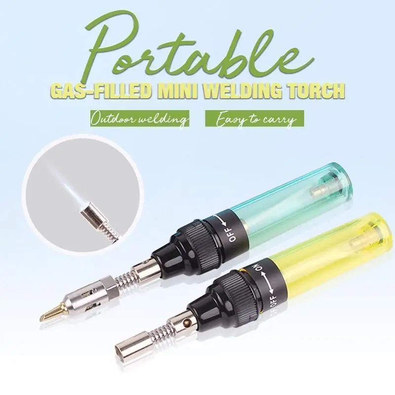12 in 1 High Quality MT-100 Electronics DIY Tool Gas Soldering Iron Gun Blow Torch Cordless Solder Iron Pen Butane Gas Gun Kit
12 in 1 High Quality MT-100 Electronics DIY Tool Gas Soldering Iron Gun Blow Torch Cordless Solder Iron Pen Butane Gas Gun Kit
