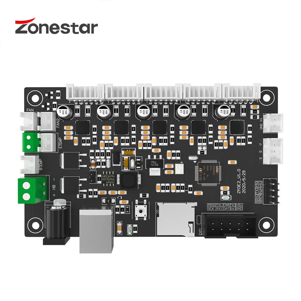 Zonestar ZM3E2 New Arrival 32bits Reprap 3D Printer Highly Integrated All-in-One Mini Control board Controller Dual Extruder
Zonestar ZM3E2 New Arrival 32bits Reprap 3D Printer Highly Integrated All-in-One Mini Control board Controller Dual Extruder